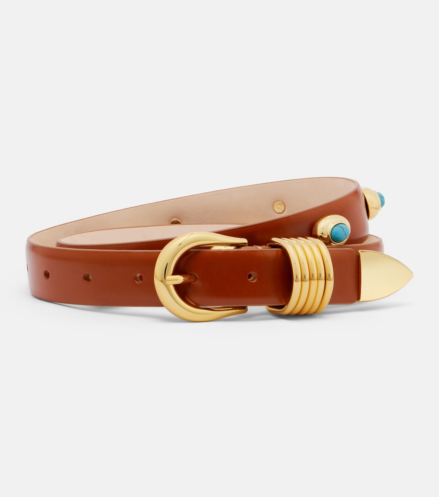 Dehanche Déhanche Hollyhock embellished leather belt | Thumbnail 4