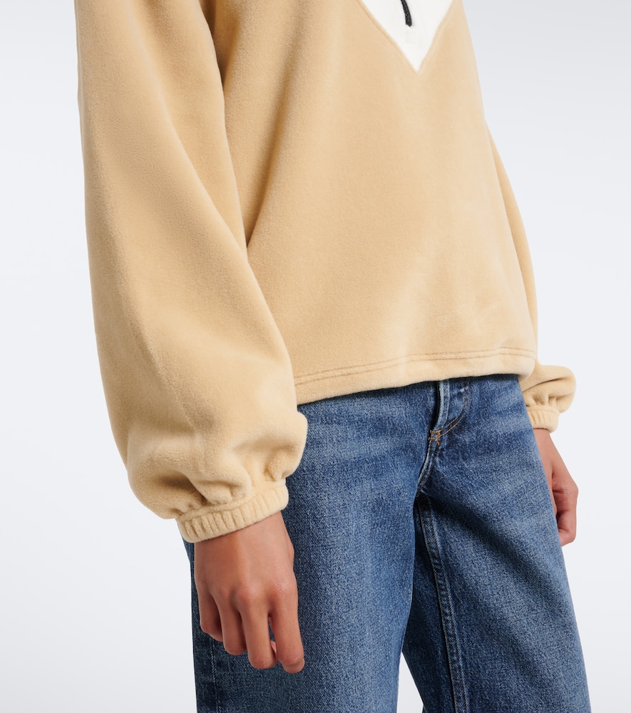 Tayen Colorblocked Fleece Sweatshirt