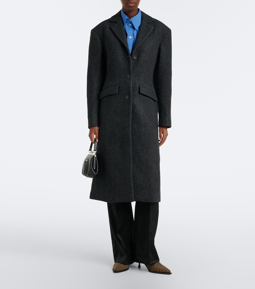 And Cashmere-Blend Coat