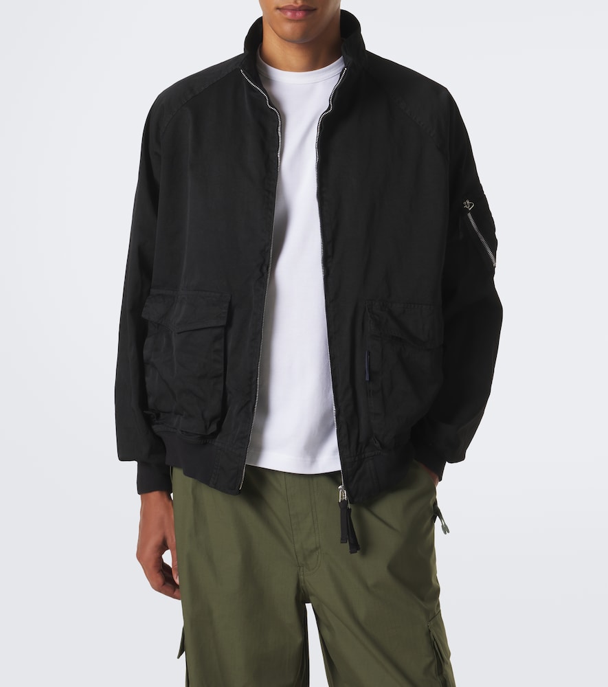 Comme Des Garçons Homme Technical Bomber Jacket