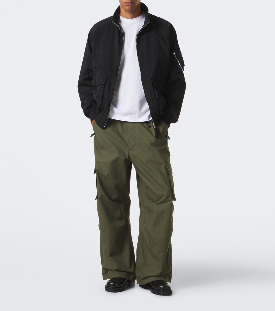 Comme Des Garçons Homme Technical Bomber Jacket