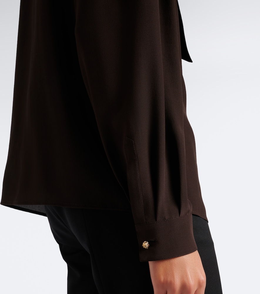 Tie-Neck Shirt