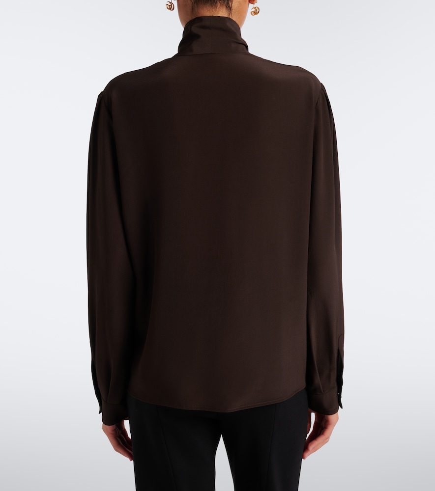 Tie-Neck Shirt