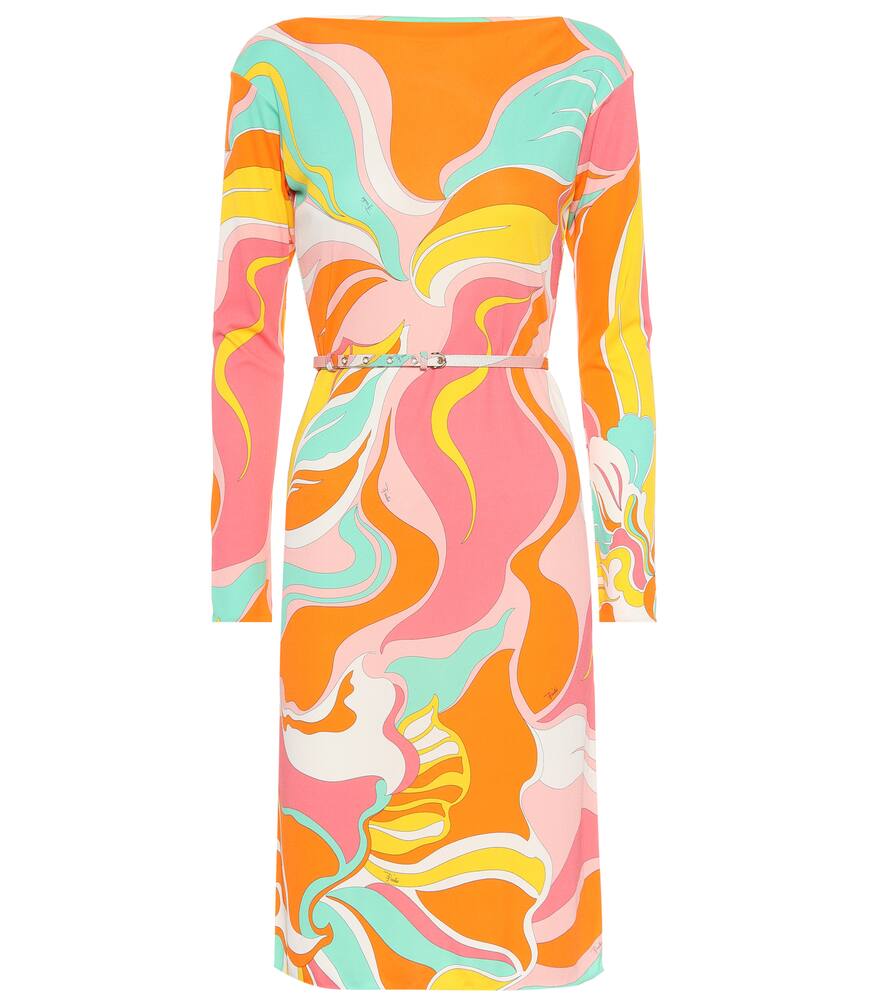 Emilio Pucci Dresses PRINTED SILK-BLEND JERSEY DRESS