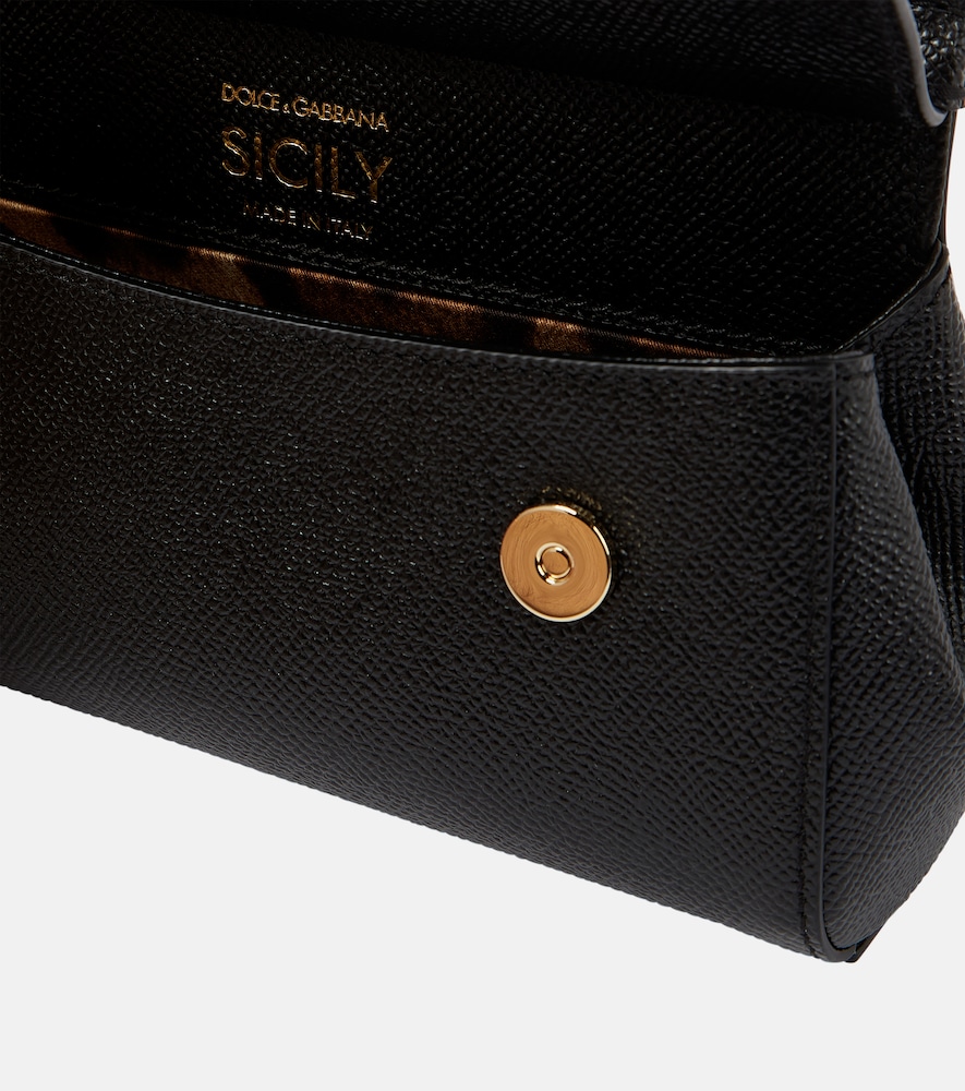  Dolce&gabbana Dolce&gabbana Sicily Mini Leather Crossbody Bag 