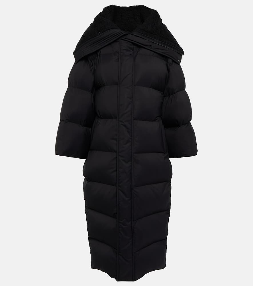 Quilted puffer coat
