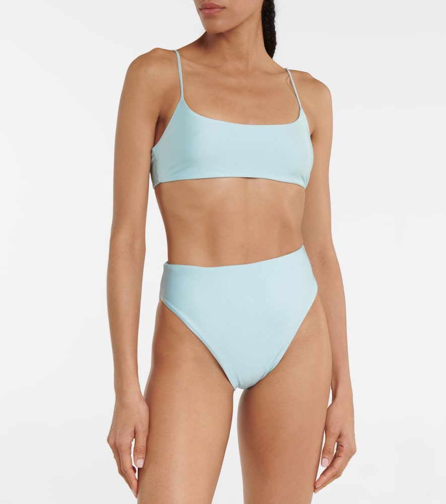 Jade Swim Incline high-rise bikini bottoms