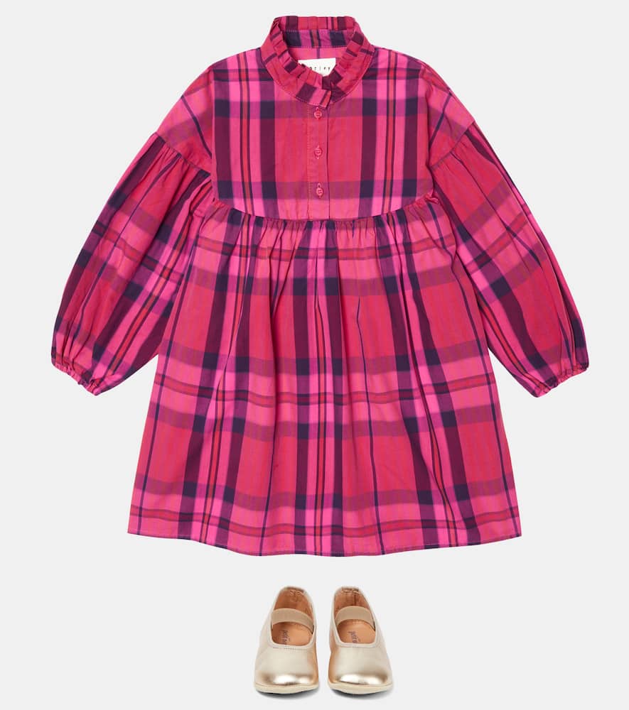 Morley Baby Checked Cotton Dress In India