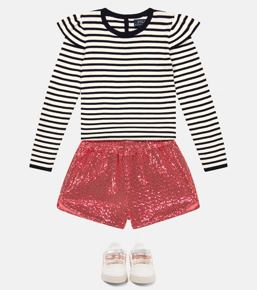 Morley Shoose Embellished Shorts In Camelia