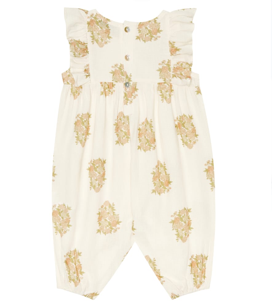 The New Society Baby Loretta Floral Jumpsuit In Loretta Bucket Print