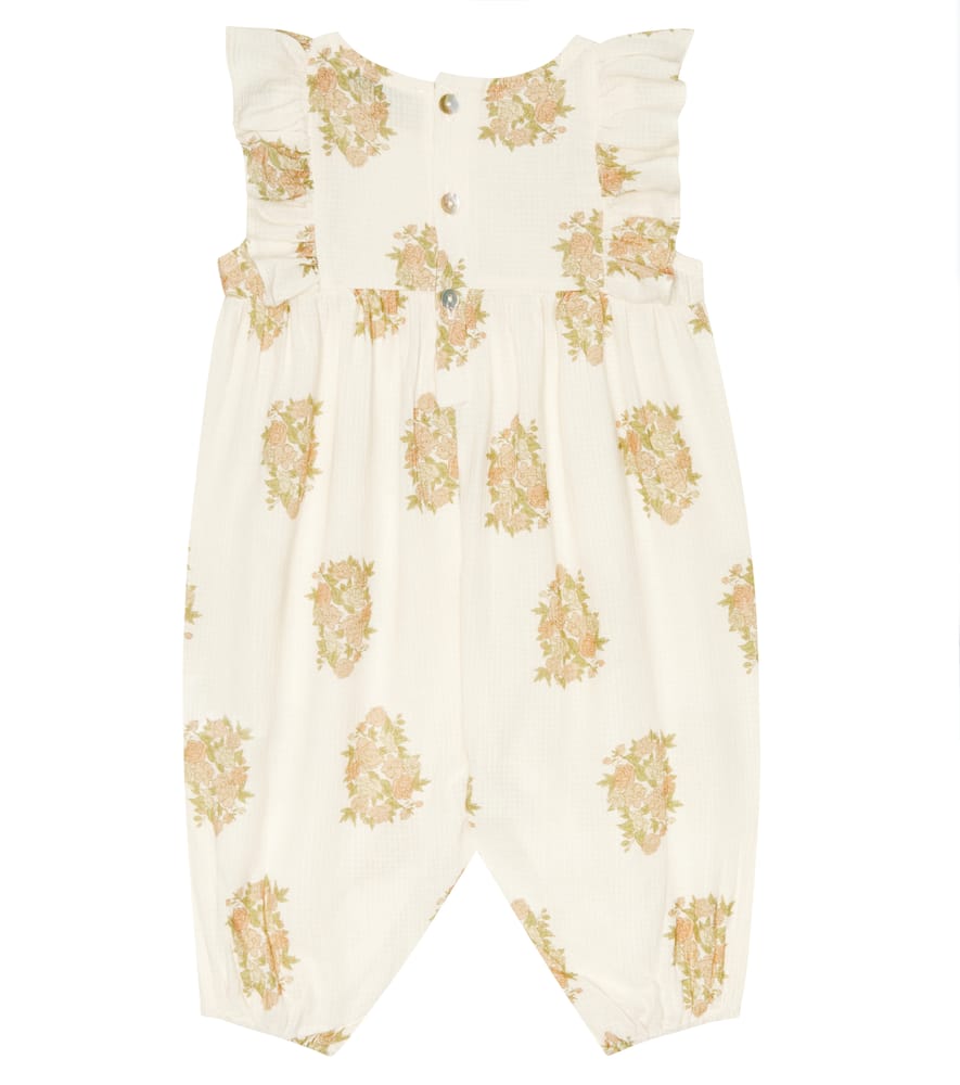 Shop The New Society Baby Loretta Floral Jumpsuit In Loretta Bucket Print