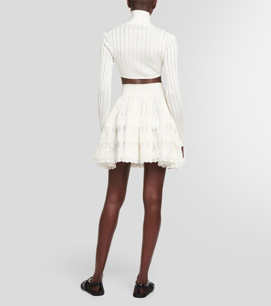 Alaïa Crinoline Miniskirt