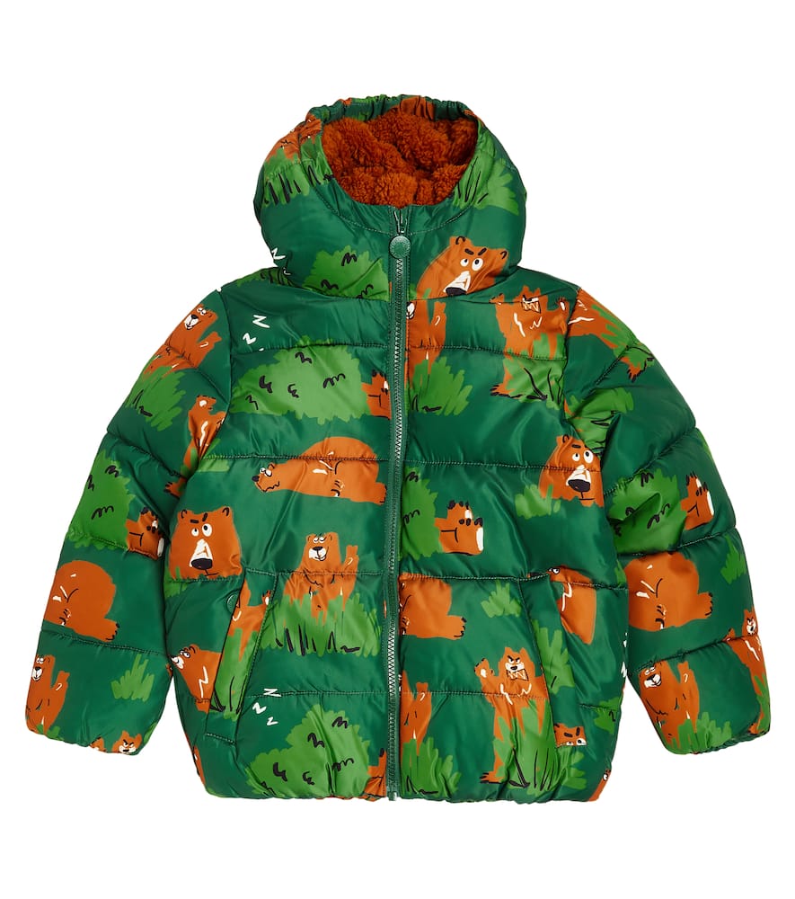 Stella McCartney Kids Printed puffer jacket