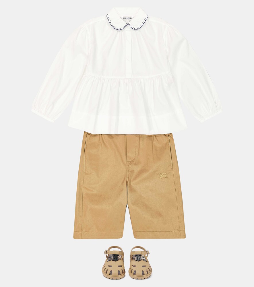  Burberry Kids Burberry Kids Shorts Ekd Aus Baumwolle 