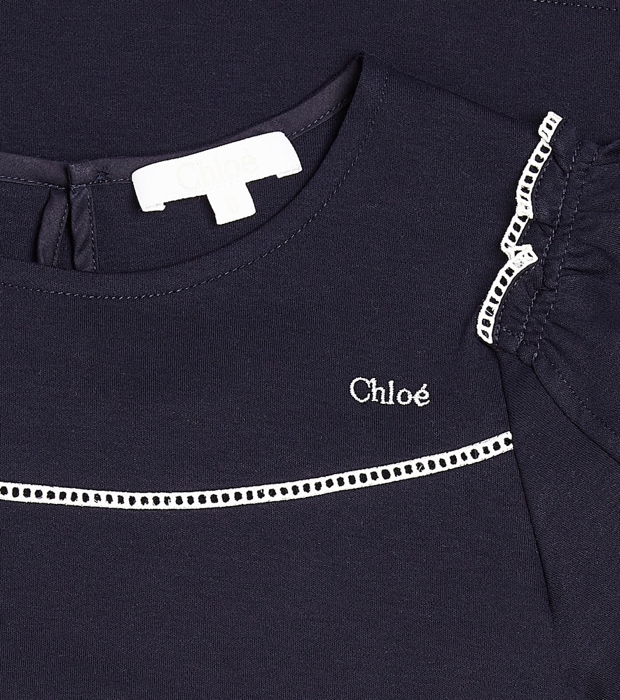  Chloe Kids Chloé Kids T-shirt Aus Baumwoll-jersey 