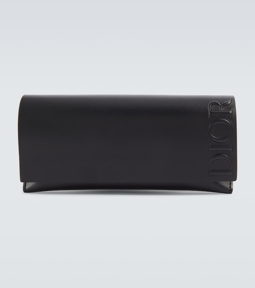 Dior Blacksuito R6i Round Glasses In Blue