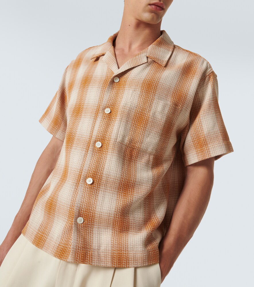 Plaid Cotton Shirt