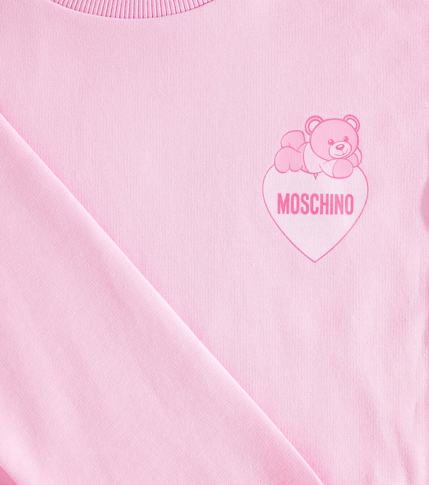  Moschino Kids Moschino Kids Kleid Aus Einem Baumwollgemisch 