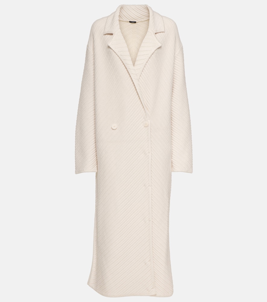 Joseph Ribbed-knit wool-blend coat