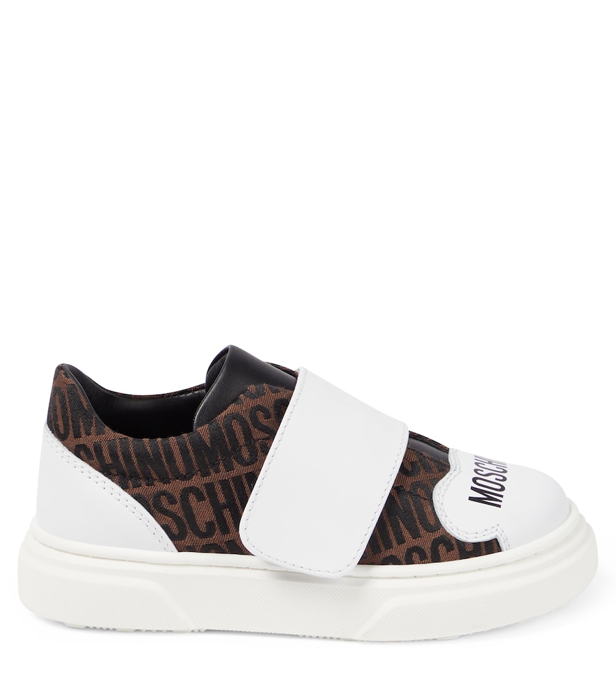  Moschino Kids Moschino Kids Sneakers Mit Leder 