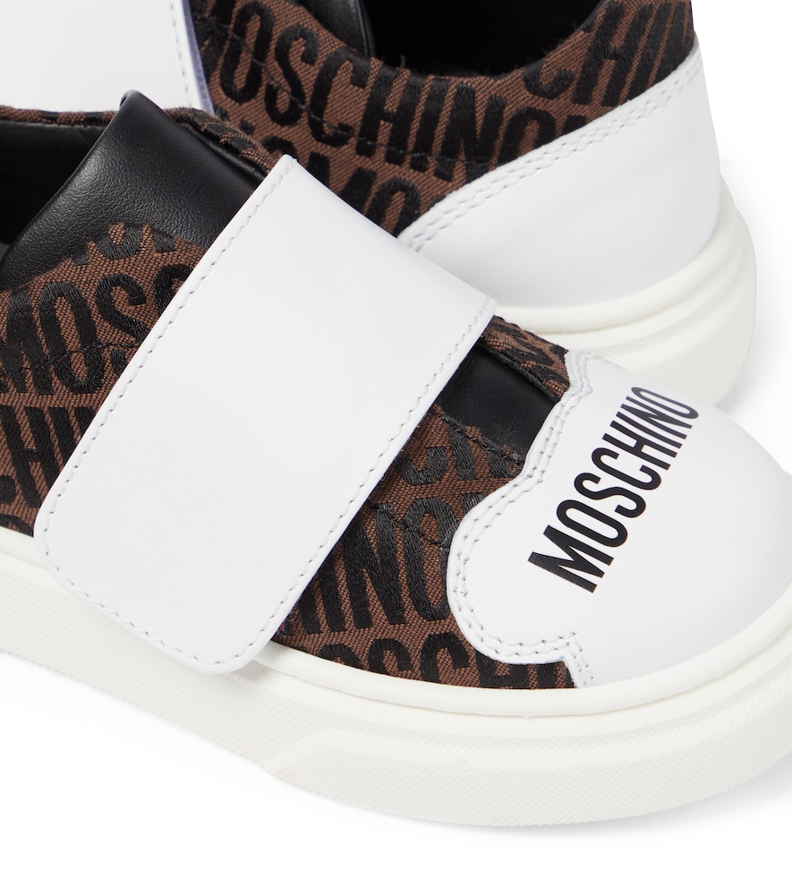  Moschino Kids Moschino Kids Sneakers Mit Leder 