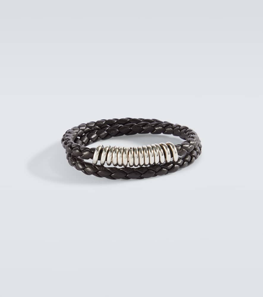 Bottega Veneta Braided leather bracelet