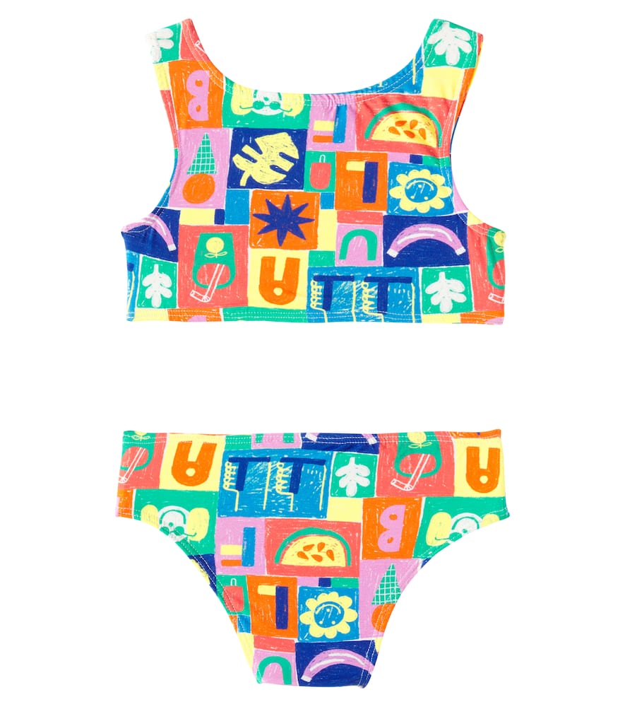 Fabula Carimbo Printed Bikini In Multicoloured