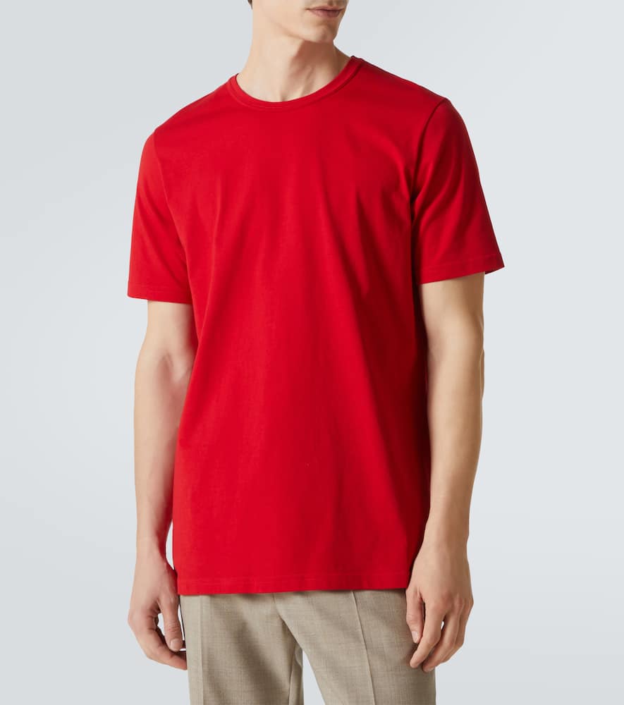 Gabriela Hearst Cotton Jersey T-shirt In Red