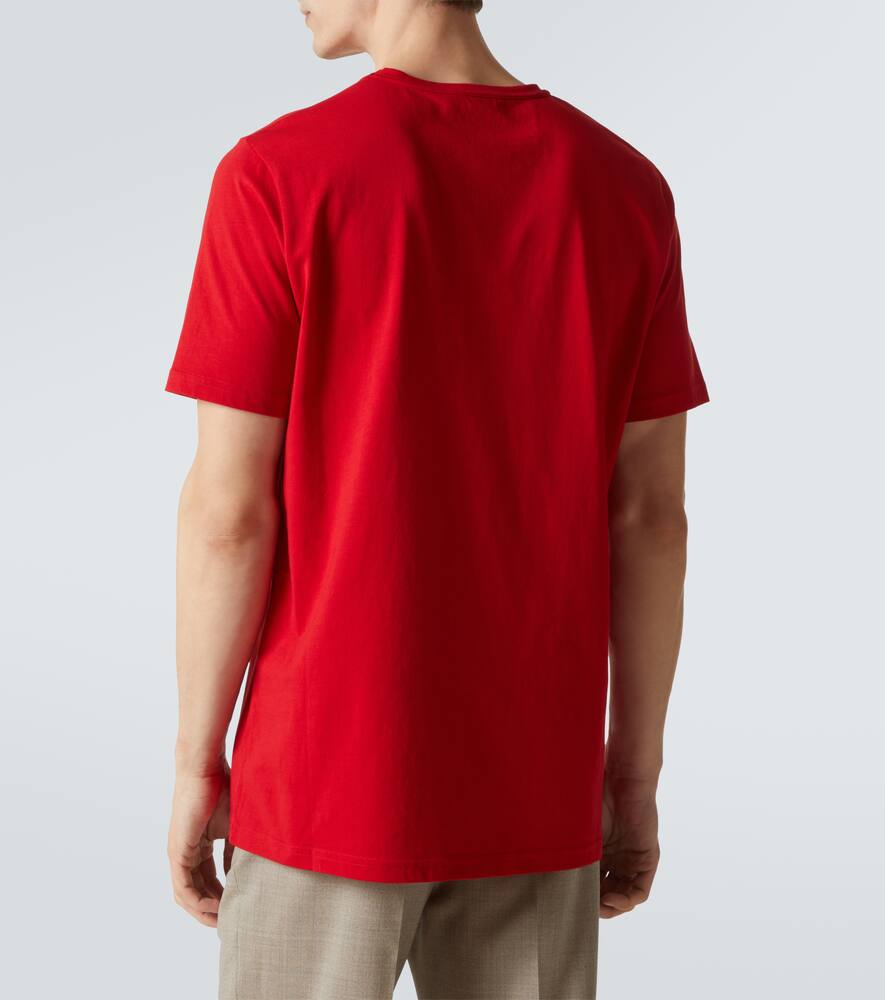 Gabriela Hearst Cotton Jersey T-shirt In Red