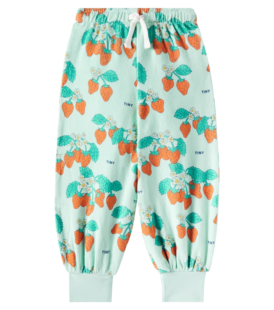 Tinycottons Strawberries cotton terry sweatpants