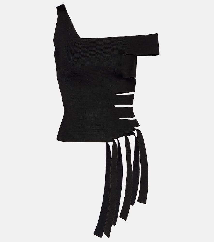 Asymmetric cut-out top