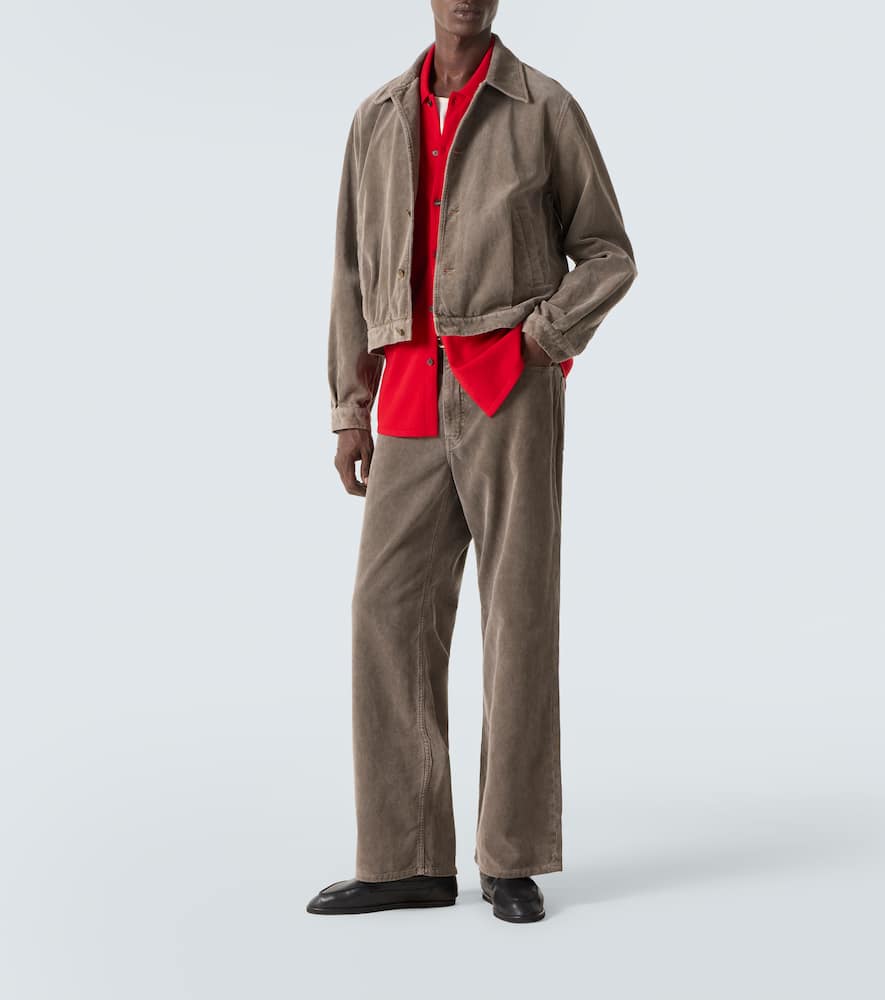 Auralee Wool Shirt In Red