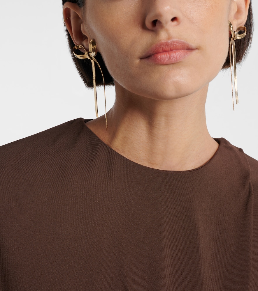 Jennifer Behr Gretta Gold-plated Drop Earrings In Gold