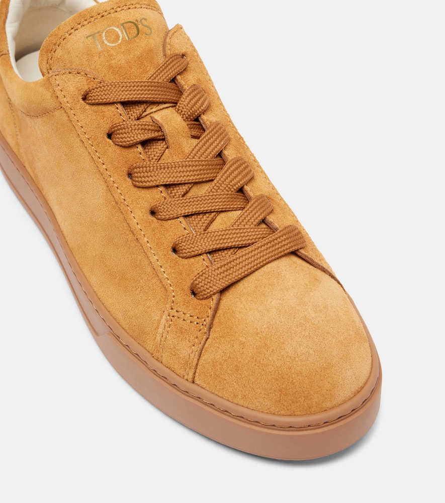 Tod's Suede Sneakers In Brown