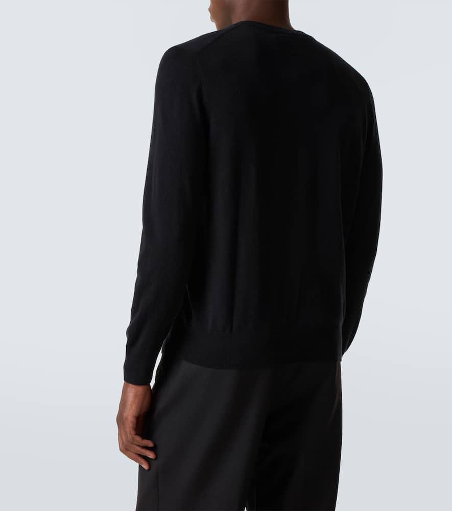 Arch4 Mr Carlos Place Cashmere Sweater In Black