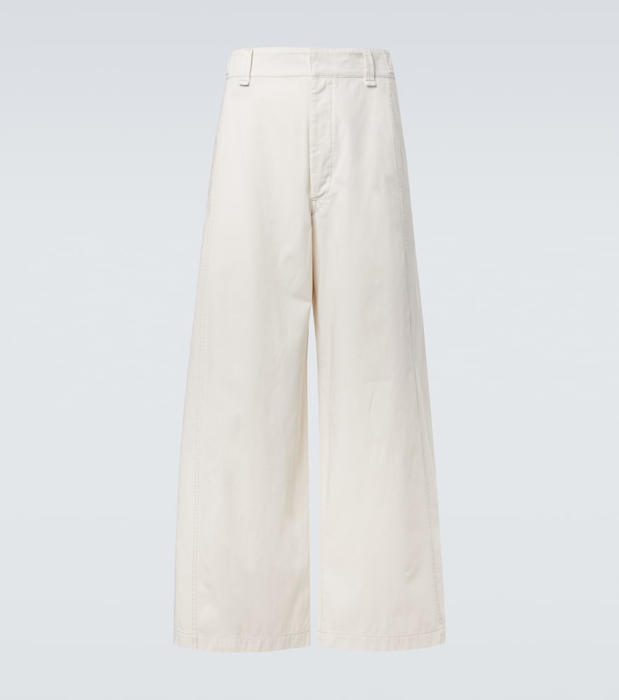 Lemaire Lemaire Cotton twill wide-leg pants　ルメール コットンツイル ワイドパンツ