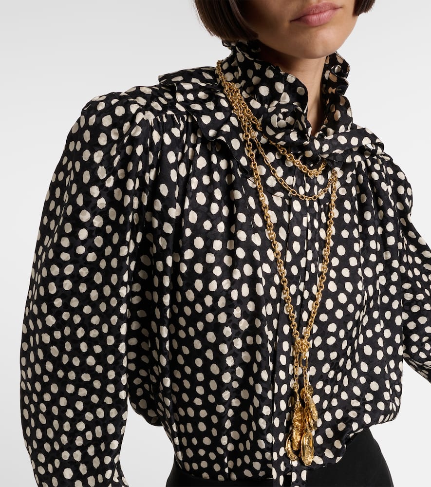 Chloé Layered Chain Pendant Necklace In Gold