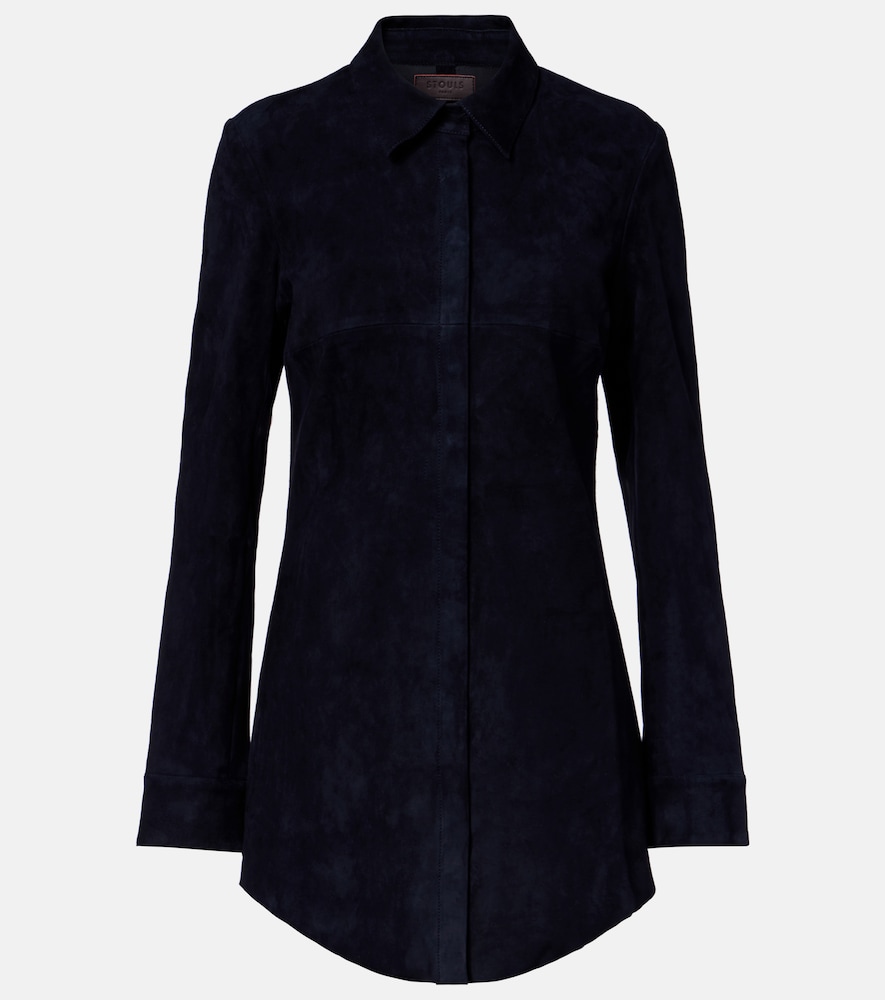 Stouls Geraldine Suede Shirt Dress