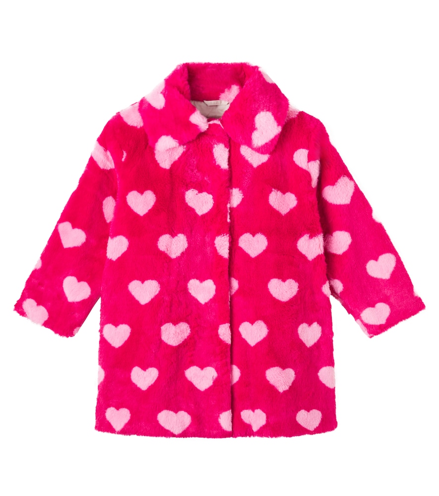 Konges Slojd Pink Printed Coat Y 7/8 - Mytheresa