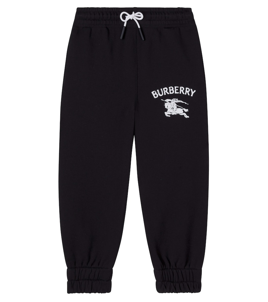 Burberry Kids Black Ekd Cotton Jersey Sweatpants Y Size 14 - Mytheresa
