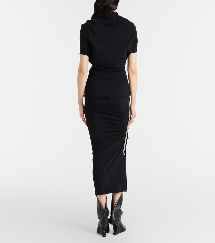  Rick Owens Rick Owens Midirock Edfu Aus Baumwoll-jersey 