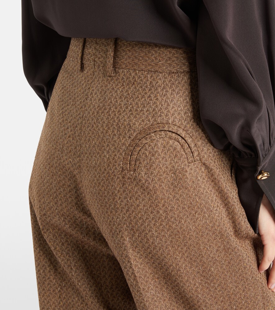  Blaze Milano Blazé Milano Weite Hose Amel Aus Seide Und Wolle 