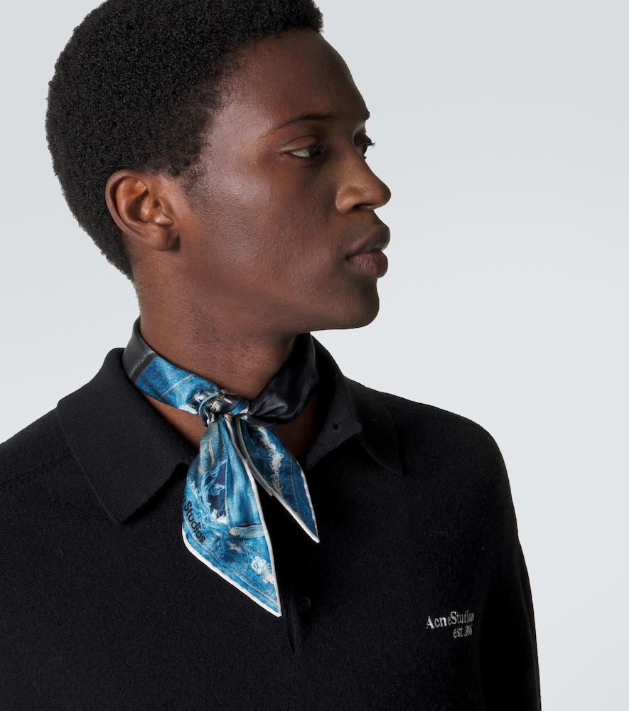  Acne Studios Acne Studios Tuch Aus Seide 