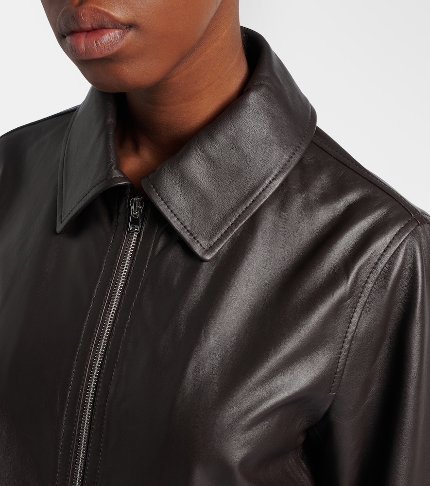  Yves Salomon Yves Salomon Blouson Aus Leder 