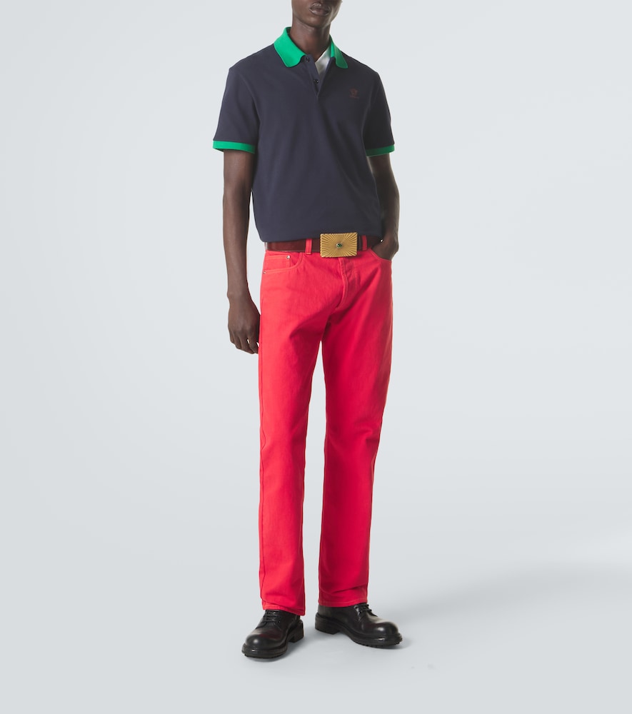  Versace Versace Polohemd Medusa Aus Baumwolle 