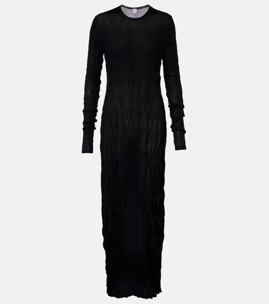 Abito lungo plissÃ©