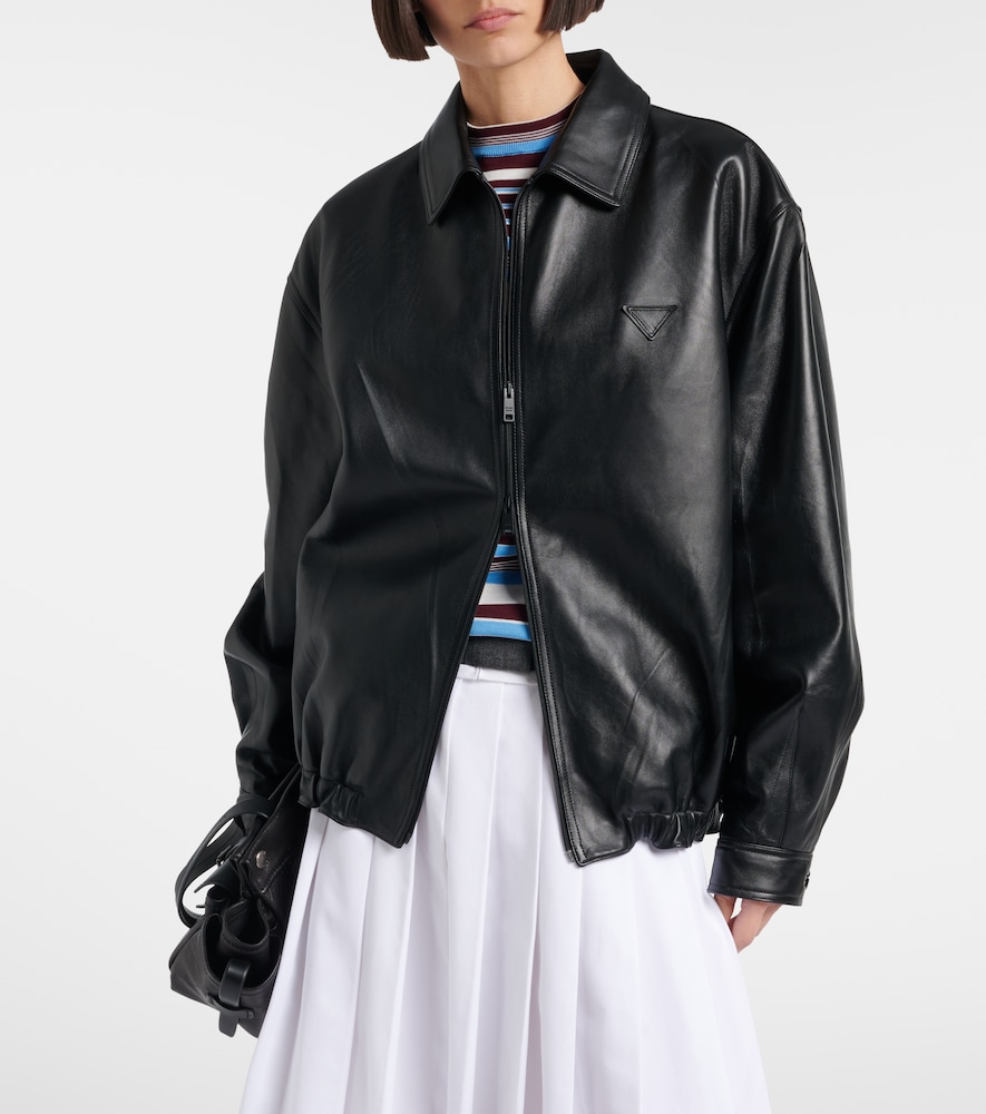  Prada Prada Blouson Aus Leder 