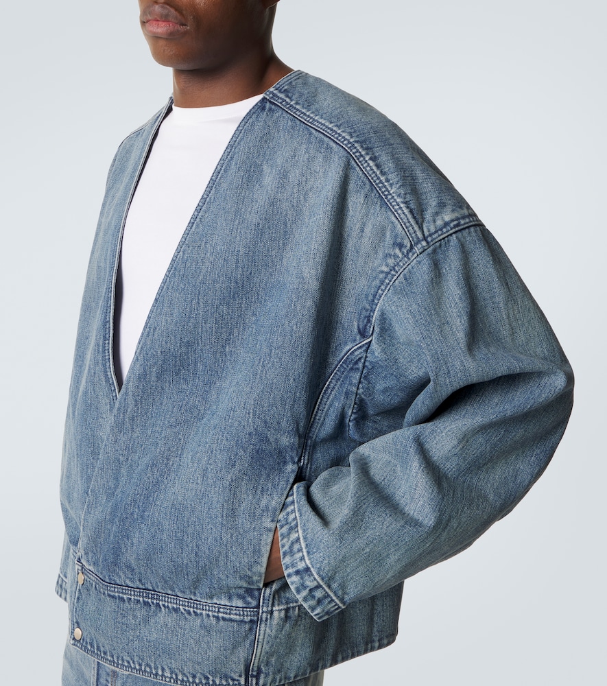  Fear Of God Fear Of God Faded Denim Jacket 