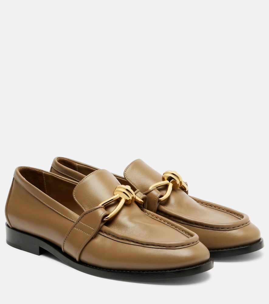 Bottega Veneta Astaire Knot leather loafers
