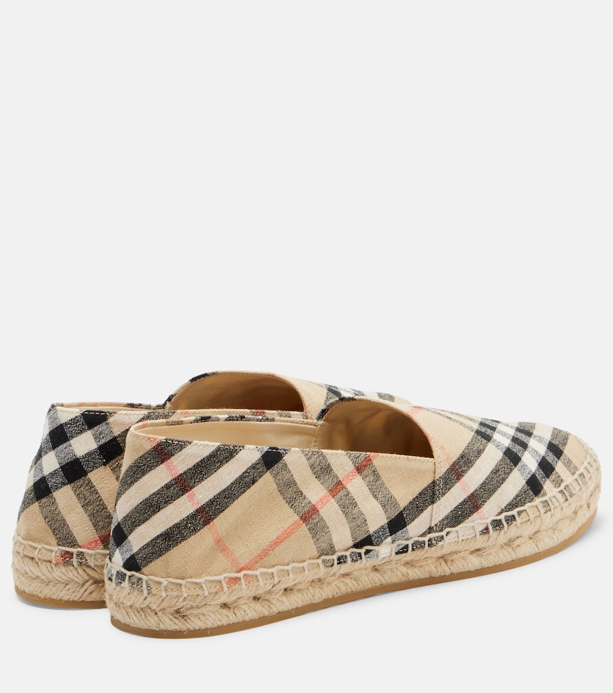  Burberry Burberry Burberry Check Espadrilles 